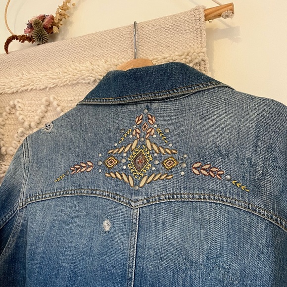 Free people denim shacket - Picture 6 of 10